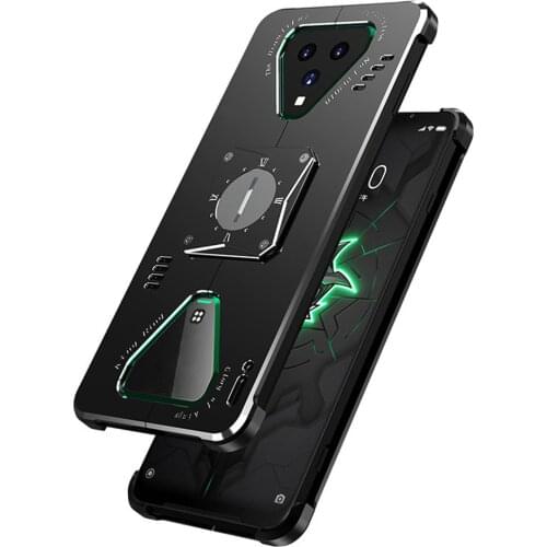Metal Protective Shell for Black Shark 2/3 Pro Mobile Phone Case Phone Back Cover Dissipate Heat