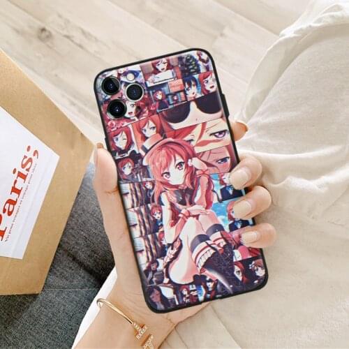 Love Live Maki Nishikino Soft Silicone for IPhone Se 6 6s 7 8 Plus X XR XS 11 12 Mini Pro Max Glass TPU Phone Case Cover Shell