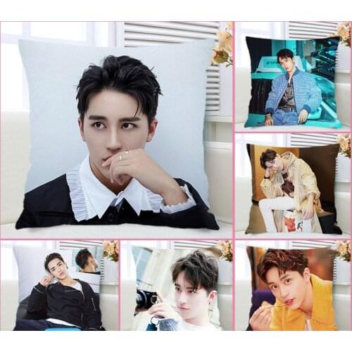 Xu Weizhou Pillowcase Pretty Scholar Same Paragraph Star Photo Poster Cushion Cover Surrounding Souvenir Pillow Covers Decor