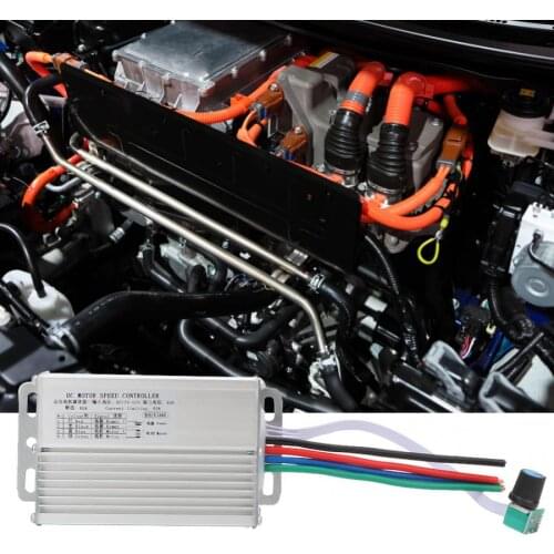 40A 60A PWM DC Brush Motor Speed Controller 12~60V Motor Speed Governor Regulator