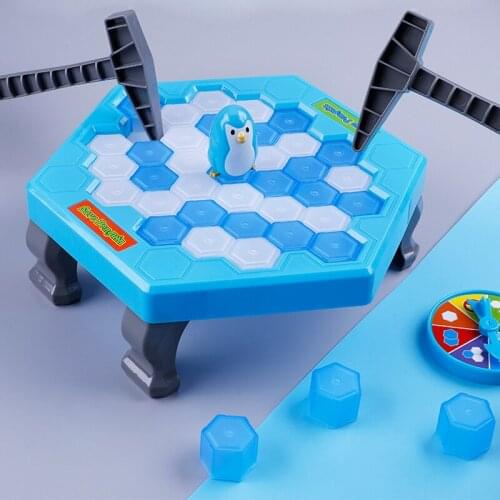 Save the Penguin, the Penguin, Icebreaker, Big Family, Fun Desktop Game, Kids Gift Toys Make Penguin Fall Down, Lose This Game