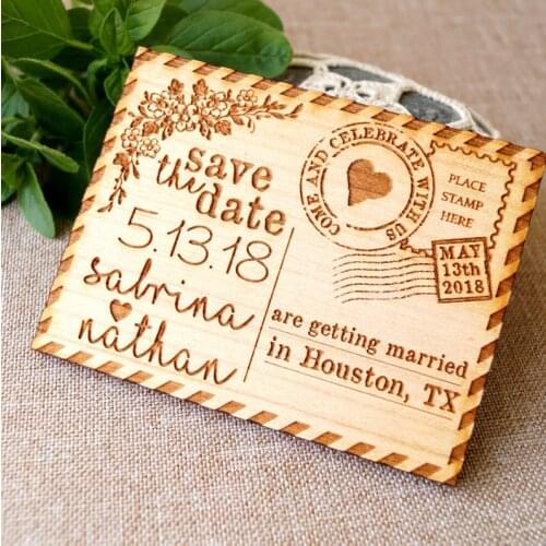 Wedding Save The Date Magnets, Rustic Save The Dates, Wooden Save The Date Magnets, Wedding Announcement,Wedding Invitation