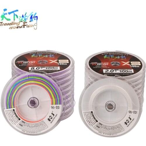 Travelling around Fishing Braided Lines