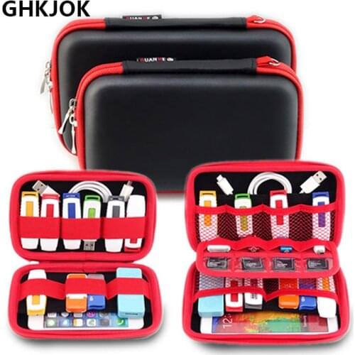 Protection Zipper Bags for Nintendo New 3DS XL 2DS Hard Cover EVA Carrying Storage Cases for NS Console Accessories Cable USB