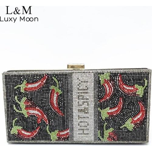 Crystal Womens Wedding Clutch Bag Diamond Evening Bag Letter Luxury Designer Purses And Handbags Small Party Dinner Bolsa X618H