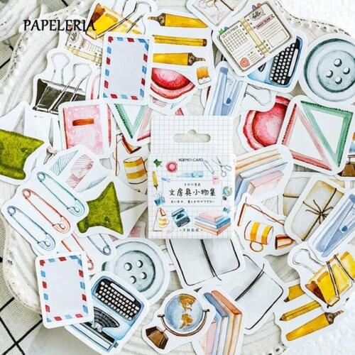 45 Pcs/Set Cute Stationery Stickers Planner Scrapbooking Diy Decoration Diary Album Stick Label Journal Sticker