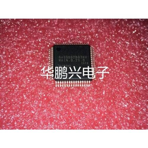 100% New origina 10pcs HD6433692B87HV 6433692B87HV QFP64