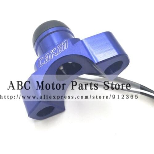 CNC BILLET UNIVERSAL ENGINE STOP START KILL SWITCH BUTTON For YZ85 YZ125 YZ250 YZ250F YZ450F WR250F WR450F Motorcycle Motocross