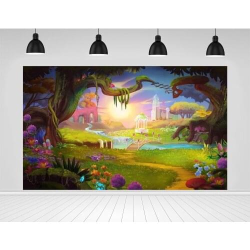 Scopiso Photography Background Cartoon Children Vinyl Baby Photographic Backdrop Photo Studio Decoration Props