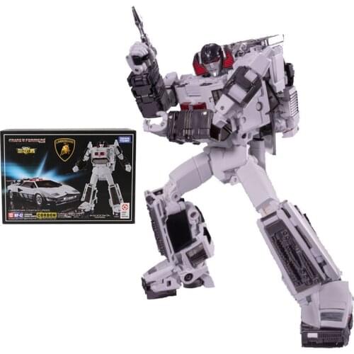 TAKARA Transformers Toys Anime Figure MP42 Diaclone Sunstreaker Genuine Model Action Figures Action Toy Figure Toys for Boys