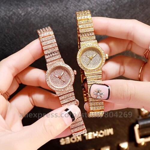 Hot Wholesale Luxury Alloy Full Rhinestone Quartz Wristwatch Popular Women Lady Dress Watches sb20120504