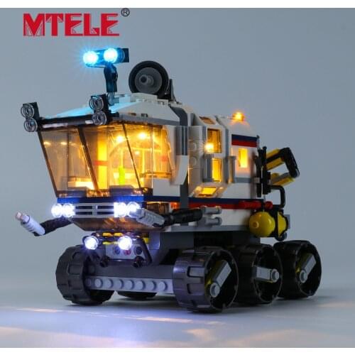 MTELE Brand LED Light Up Kit For Creator Space Rover Explorer Toys Lighting Set Compatible With 31107
