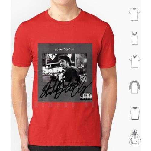 Andrew Dice Clay Autographed 1993 Album Cover " To Robert " T Shirt Print 100% Cotton New Cool Tee Andrew Dice Clay