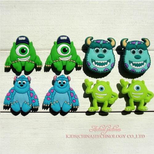 Single Sale 1pc PVC Shoe Charms,Shoe Buckles Accessories Fit Bands Bracelets Croc JIBZ,Kids Party X-mas Gift