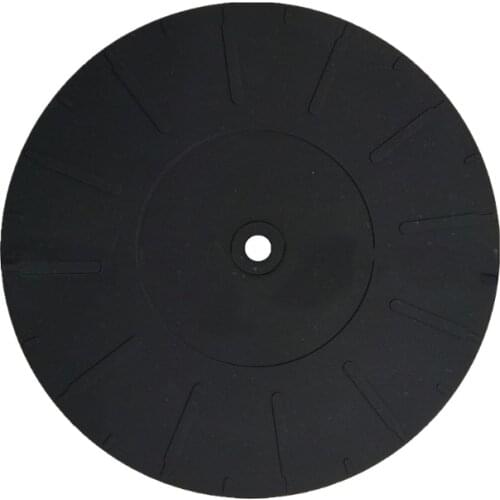 170mm Anti-vibration Silicone Pad Rubber LP Antislip Mat for Phonograph Turntable Vinyl Record Players Accessories