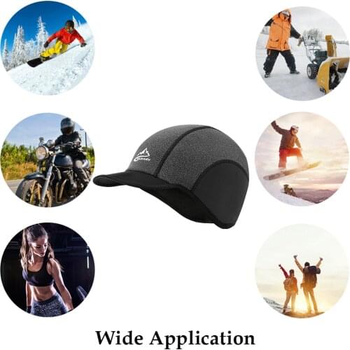 Cycling Cap Waterproof Warm Outdoor Hat Running Skiing Bike Caps for Autumn Winter Bicycle Equipment 2021 NEW#W