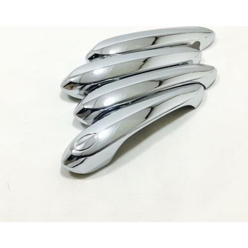 2018 2019 For BMW X3 G01 X4 G02 Car Door Protector Handle Bowl Frame Cover Trim ABS Plastic Chrome Car Exterior Accessories 8pcs
