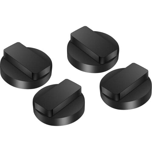 4Pcs Jack Pad Rubber Jacking Pad Adapter Car Lift Jack Support Tool Mini Slotted Lifting Pad Frame Rail Protector