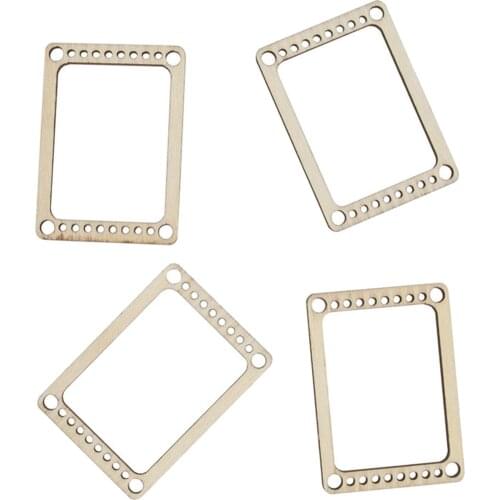 4x Weaving Looms Kit DIY Kids Woven Tapestry Weave Frame Starter Coaster DIY