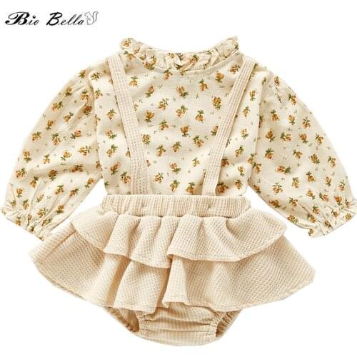 Princess Girl Infant Clothing Spring Summer Newborn Girls Clothing Cotton Birthday Baptism Kids Girl Clothing Tops+Pants Outfits