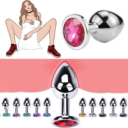Erotic Accessories Metal Anal Plug Anal Expansion Device for Men and Women Sharing Sex Toys Adult SM Expansion Anal Sex Products