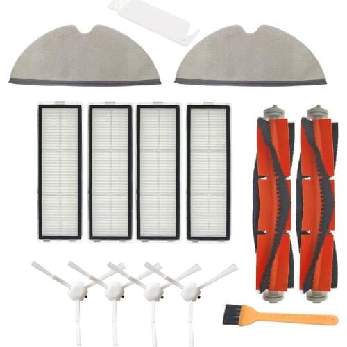 HEPA Filter Main Brush Side Brush for Xiaomi Mijia 1C STYTJ01ZHM Dreame F9 Robot Vacuum cleaner parts Mop Cloth Cleaning Tool