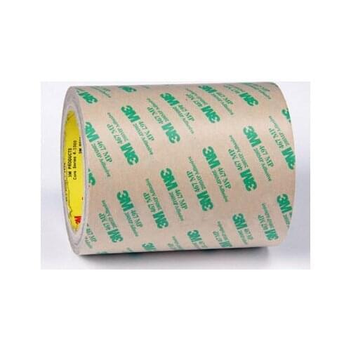 150mm*55M), 0.06mm Thick, 3M 467MP 200MP Adhesive, Double Sided Sticky Bonding Tape, High Temperature Withstand
