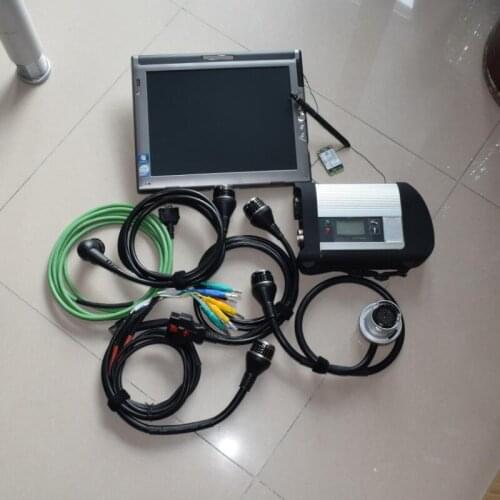 Mb star c4 sd connect compact 4 diagnostic tool 2020.12 software mini ssd in tablet le1700 ultra-thin full set use directly