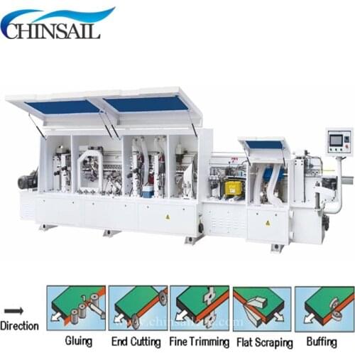 HOT ! automatic edge banding machine edge bander for PVC wood funiture for sale price