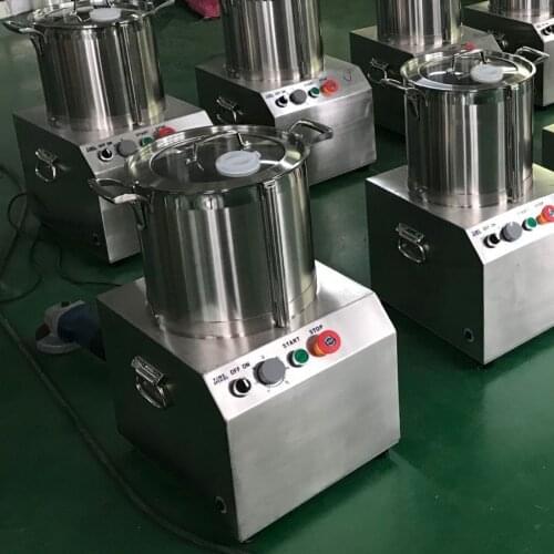 Commercial Food Processor Fritter Cutter Meat Electric Vegetables Chopping machine Fruits vegetables Cutter cutting machine 15L