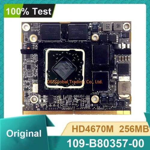Original 4670M HD4670 HD4670M 256MB 216-0729051 109-B80357-00 Graphics Video VGA Card for iMac 2010 2009 A1312 A1311 100% Test