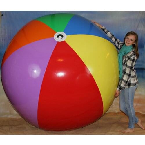 Pvc colorful inflatable beach balloon inflatable toy