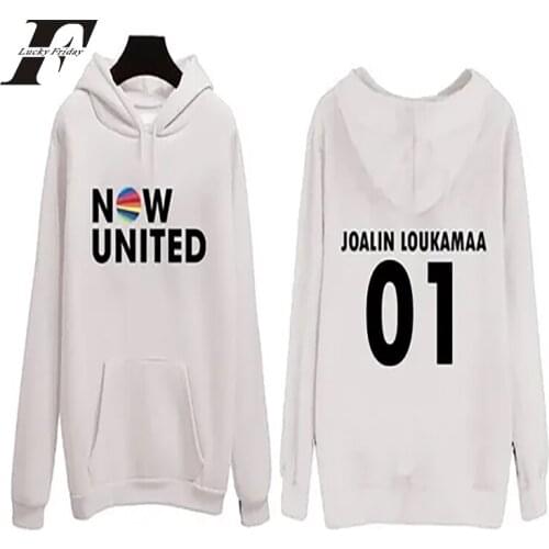 Now United Hoodie Sweatshirts Pullover Unisex Harajuku Tracksuit Print Finland Casual Men Women Hooded Full Ages 16-28 Years Old