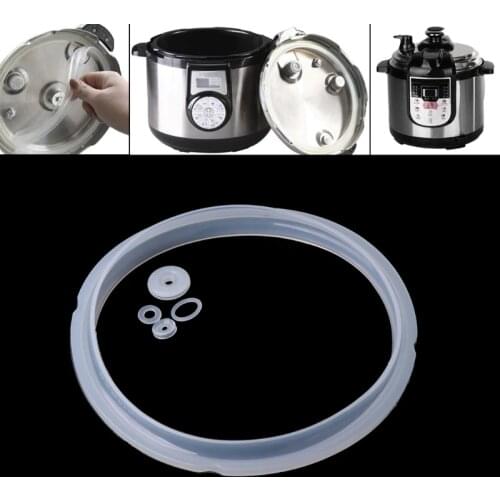 Silicone Rubber Gaskets Sealing Ring For Electric Pressure Cooker Parts 2-2.8L