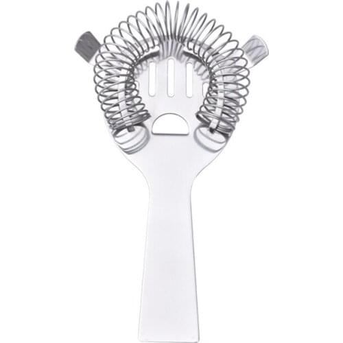 Established stainless steel cocktail ice filter, bar KTV bartender ice stopper, thickened high-end ice filter