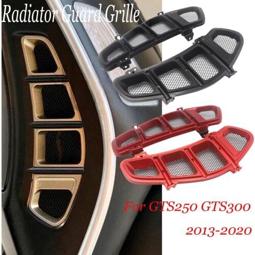Motorcycle Radiator Guard Grille Protector Bezel Cover For VESPA GTS300 GTS250 2013-2020 2019 2018 2017 2016 2015 2014