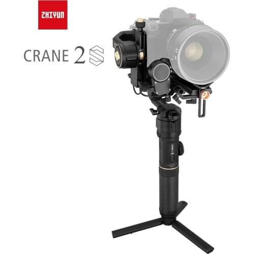 Zhiyun Crane 2S 3-Axis Handheld Gimbal Stabilizer for DSLR Cameras Canon Nikon Camcorder 6.5kg Payload Extendable Roll Axis