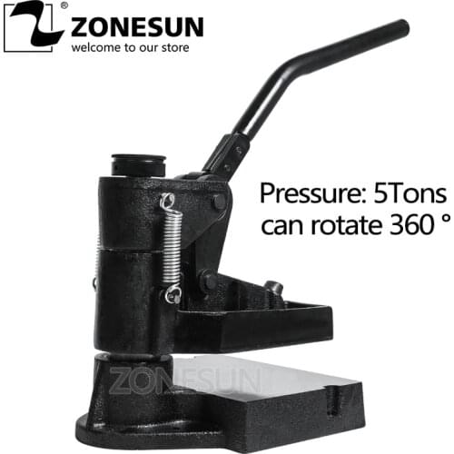ZONESUN 8360 Hand Pressure Sampling Machine,Laser Knife Mold Leather Stamping Machine,Manual Leather Mold Die Cutting Machine