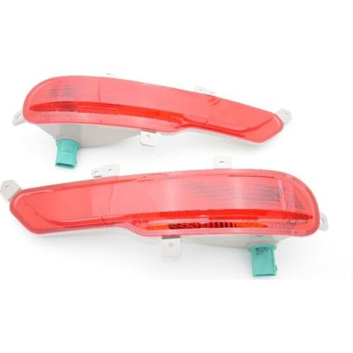 1Pair Car Rear Bumper Light Fog Reflector Lamps For Buick Envision 2016