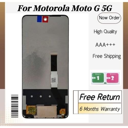 100% Tested For MOTOROLA MOTO G 5G XT2113-3 Touch Screen LCD Display Digitizer Assembly With Free Tool LCD For Moto G5G