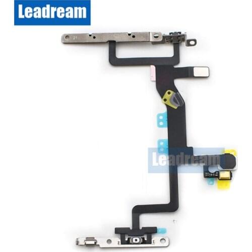 100PCS Volume Button Power Switch On Off Button Key Flex Cable for iPhone 6 Plus 6s Plus free DHL