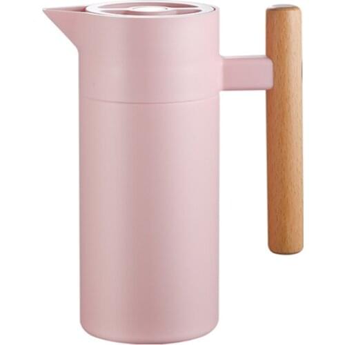 2021 New 1. 2 Liter/ 40-42 Oz European Household Coffee Pot, Heavy Duty Beverage Dispenser, Insulated Thermos Cold Water Bottle