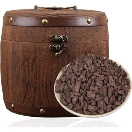 China Yunnan Tea Broken Silver Tea Fossil Glutinous Rice Fragrant Pu'er Ripe Tea 500g Green Food for Health Care