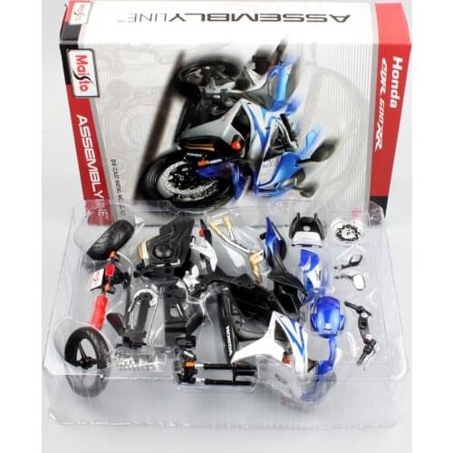 1/12 Scale Honda CBR600RR DIY Assemble Supersport model motorcycle diecast tank metal die cast race replica vehicle toys for Kid