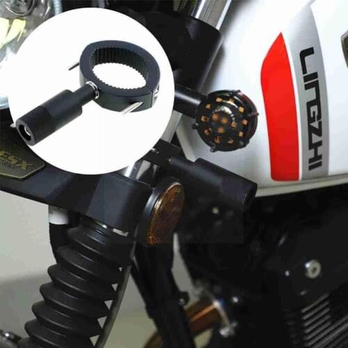 Mounting Bracket For Headlight Spotlight Motorcycle Streetfighter Bike Cafe Fog Bracket Clamp Fork Project Racer Lamp Adjus G7D7