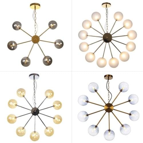 Nordic style simple and unique bedroom box restaurant lobby exhibition hall courtyard decoration Chandelier