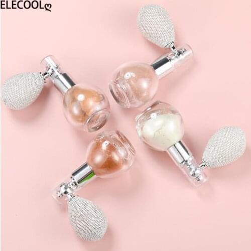 ELECOOL Bronzer Highlighter Powder Setting Spray Illuminating Face Shimmer Long-lasting Brighten Face Glow Highlight Makeup Face