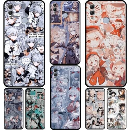 Genshin Impact Aesthetics For Huawei Honor 20 8 9 10 10X Lite 10i 7C 4C 6C 7A Pro 8A 9A 8S 9S 7X 9X 8X Phone Case