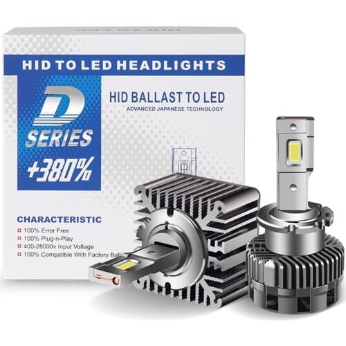 UVS D1S D2S D3S D4S D5S D8S LED Light 70W 8600LM Car Bulb D1R D2R D3R D4R 6000K Headllamp Non-destructive Installation