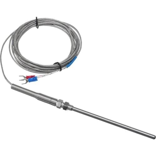 Brand New1/2/3/4/5 Meter Waterproof Stainless Steel K Type 100mm ProbeThermocouple Sensor For Temp Controller Measurement Tools